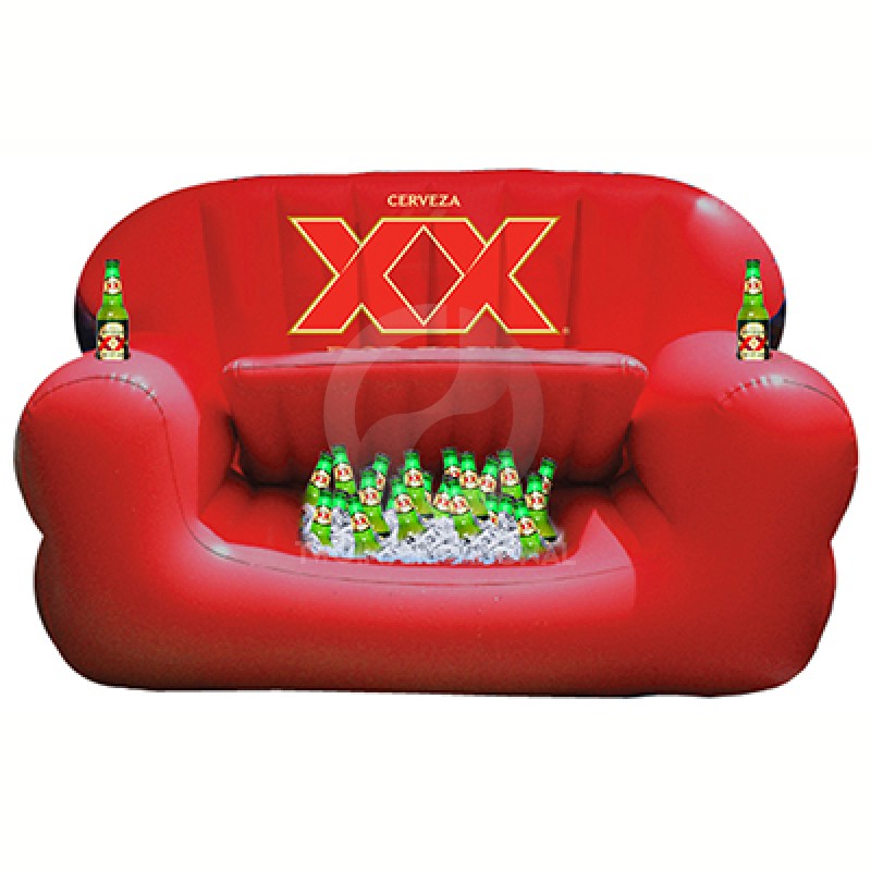 Inflatable Sofa with Cooler V8017-14MG