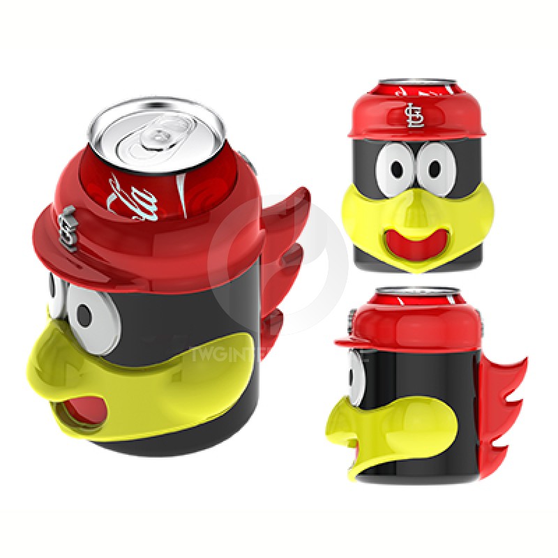 3D Coolie-Fredbird STL Cardinals